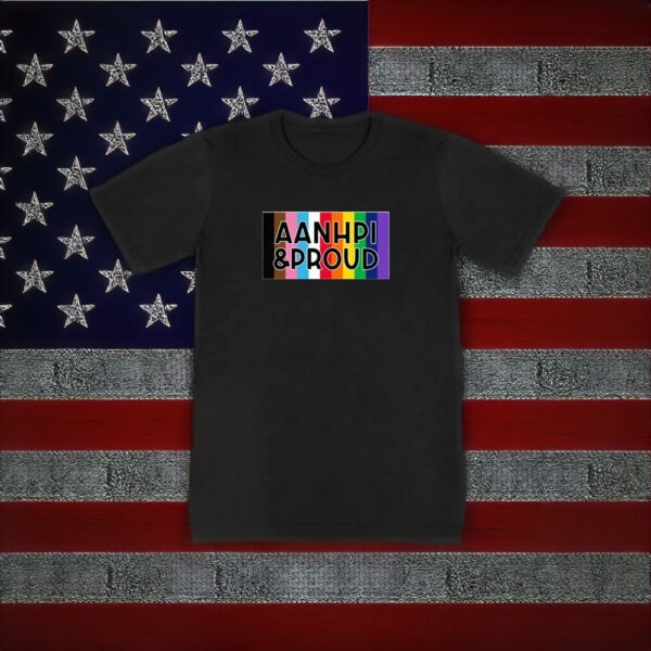 HRC - AANHPI & PROUD Rainbow T-shirt