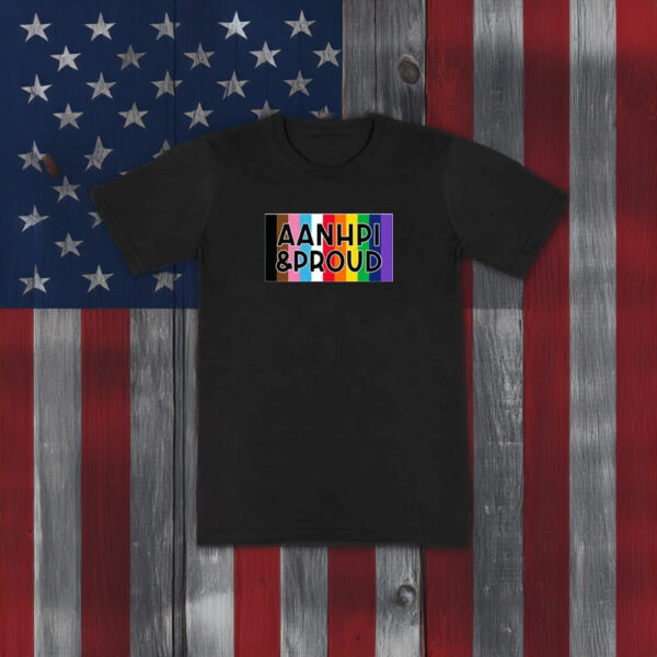 HRC - AANHPI & PROUD Rainbow T-shirts