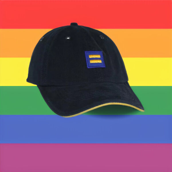 HRC - Equality Logo Embroidered Hats - Equality Hat for Equal Rights