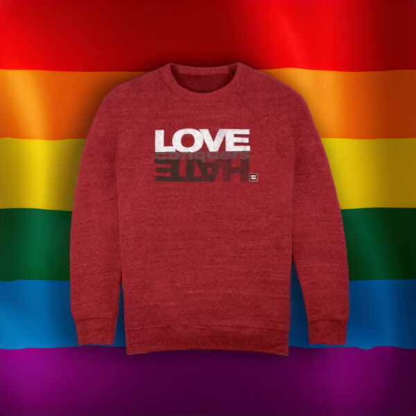 HRC - Love Conquers Hate® Crewneck Sweatshirt