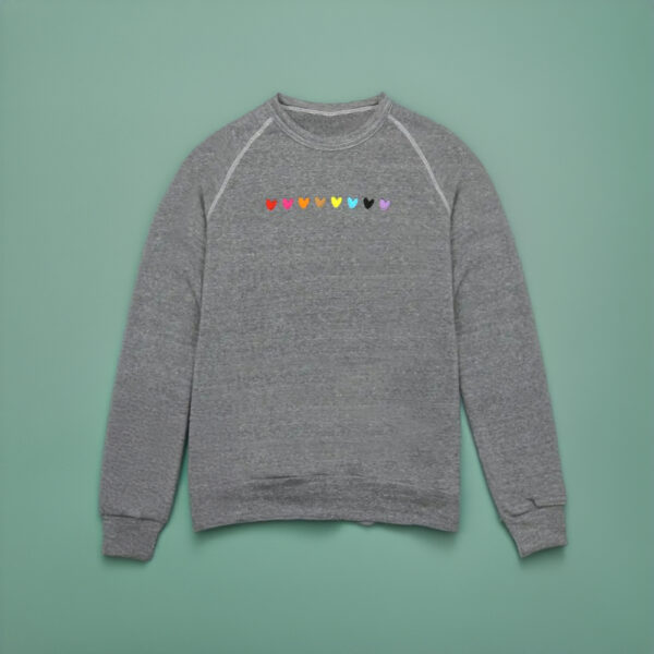 HRC - Love is Love Hearts Sweatshirt Us