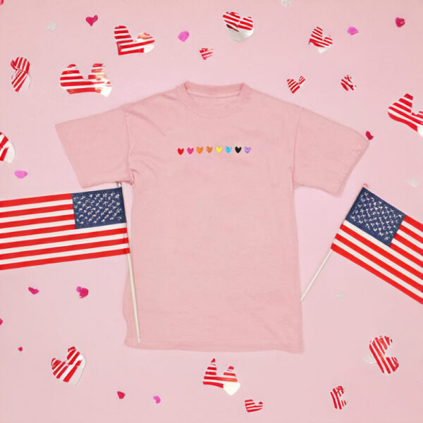 HRC - Love is Love Hearts T-Shirt