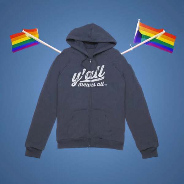 HRC - Y'all Means All Zip Hoodie