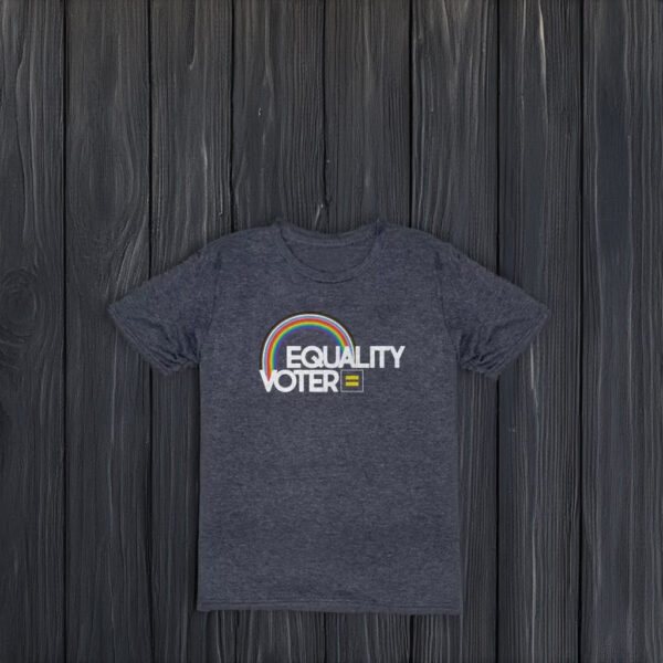 Equality Voter Rainbow T-shirt